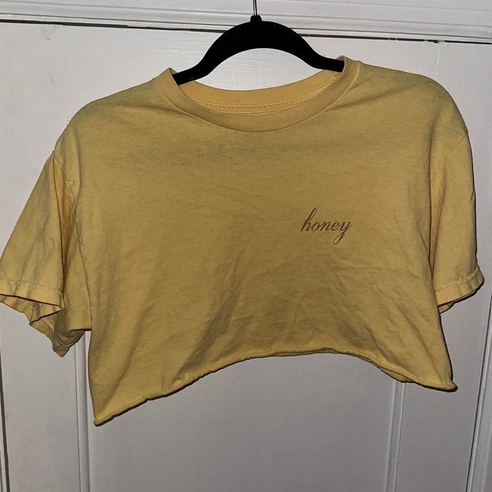 Brandy Melville “honey” Crop Top